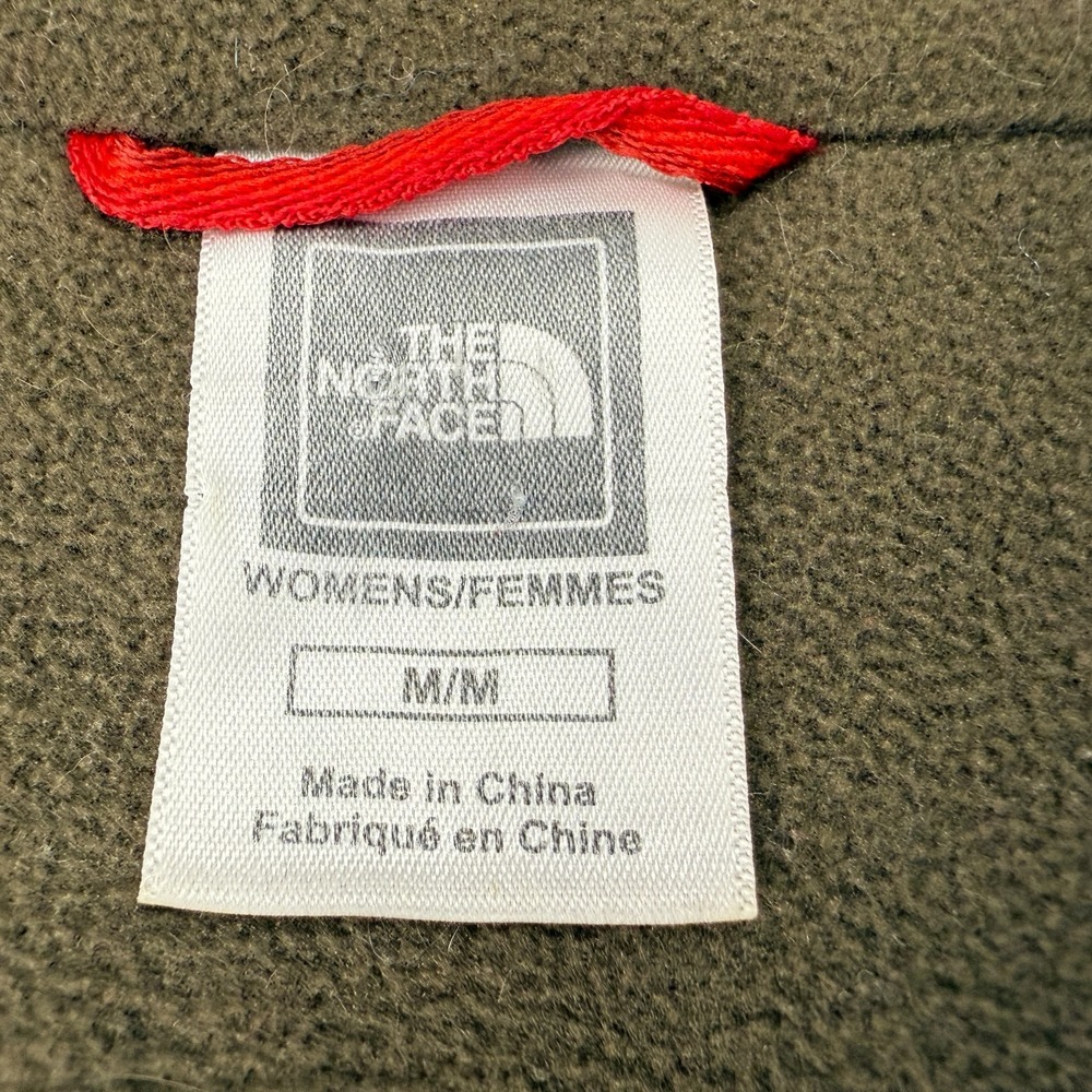 The North Face Womens M Wool Blend 1/4 Zip Sweater Brown Pink‎ Fair Isle Fitted - Picture 9 of 15